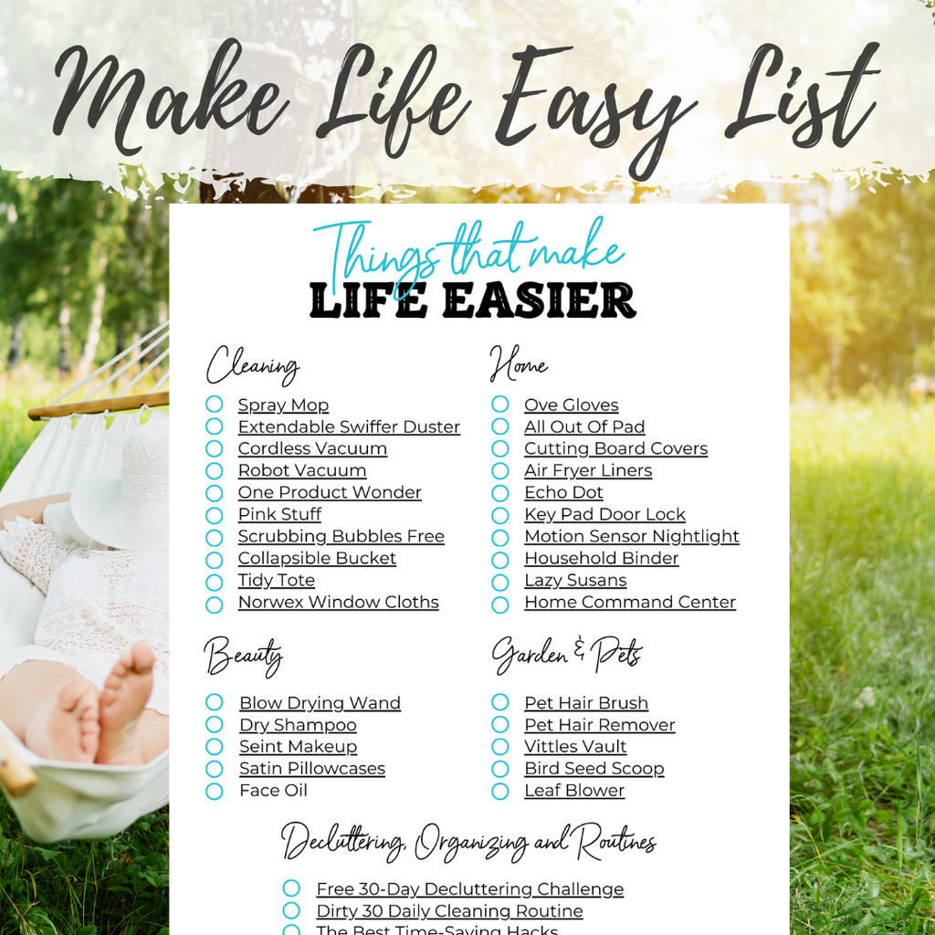 Things That Make Life Easier