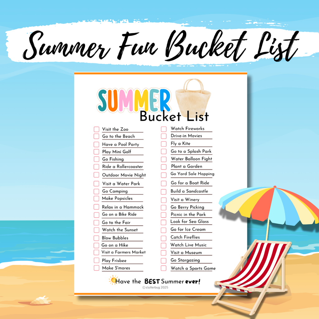 Summer Fun Bucket List