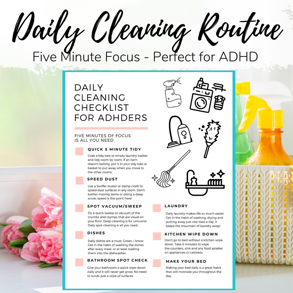 ADHD Daily Cleaning Routine