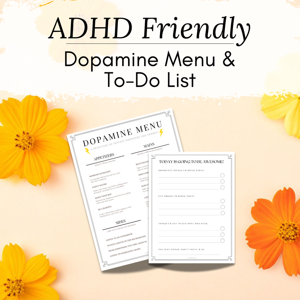 ADHD friendly: Dopamine Menu and To-Do List
