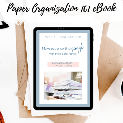 Paper Organization 101 FREE eBook