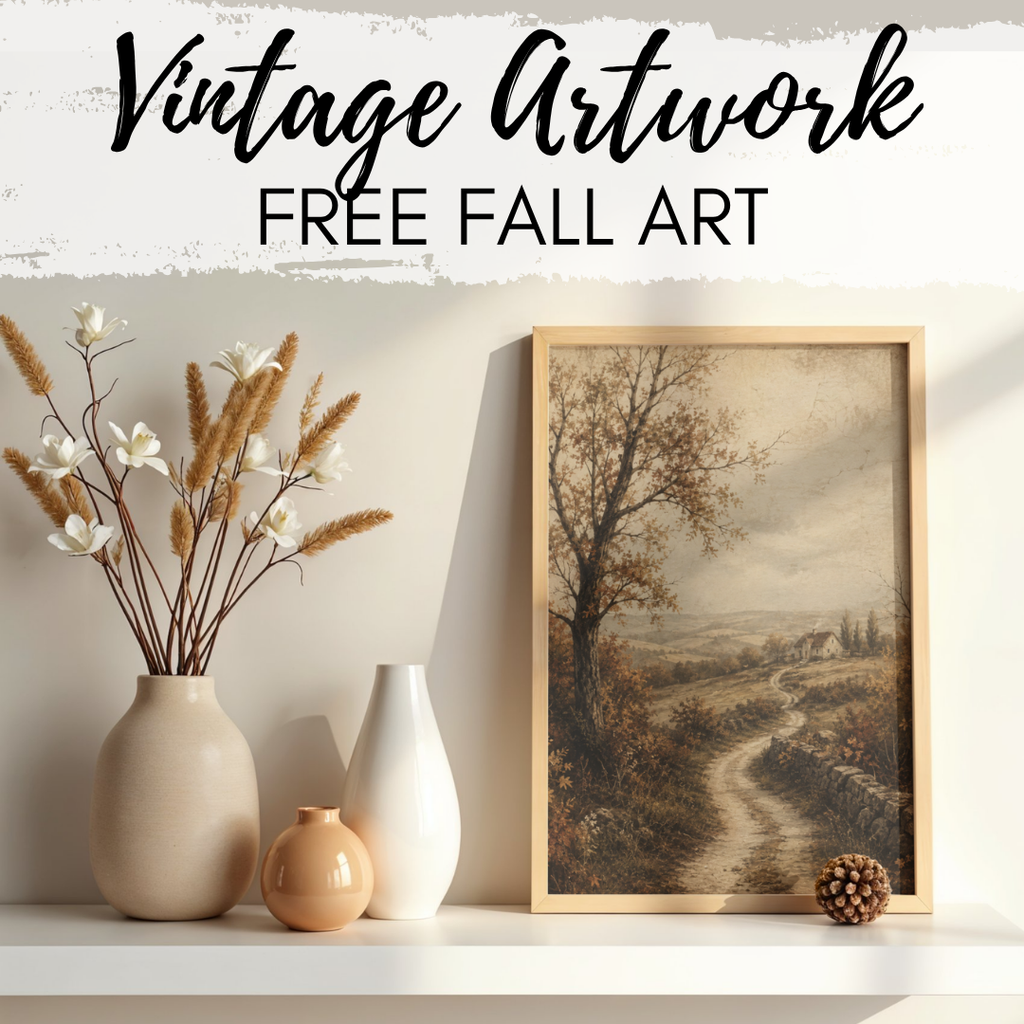 FREE Vintage Fall Artwork