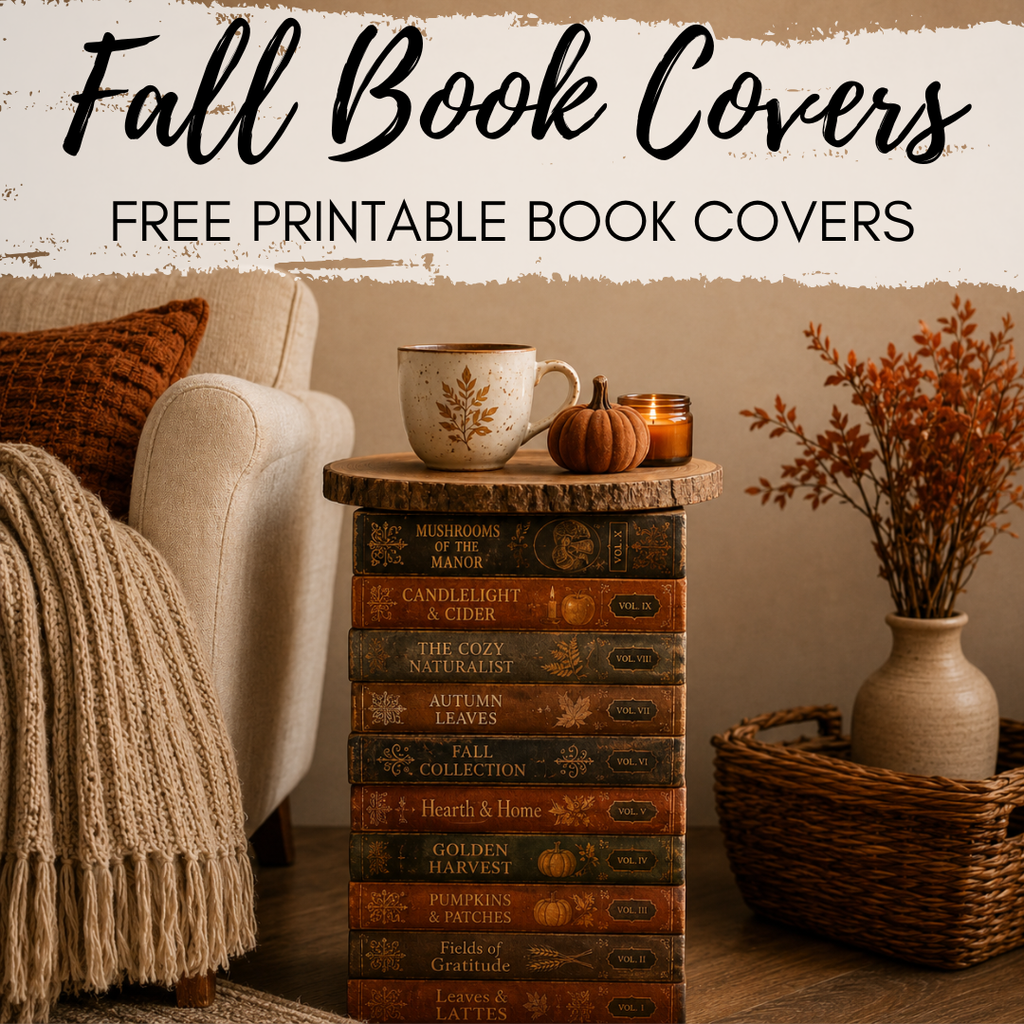 Vintage Fall Book Covers