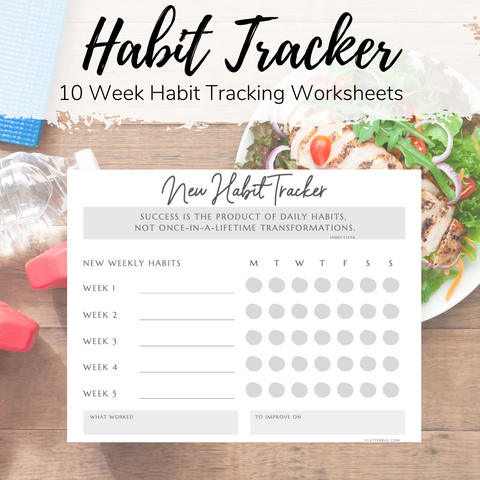 10 Week Habit Tracker