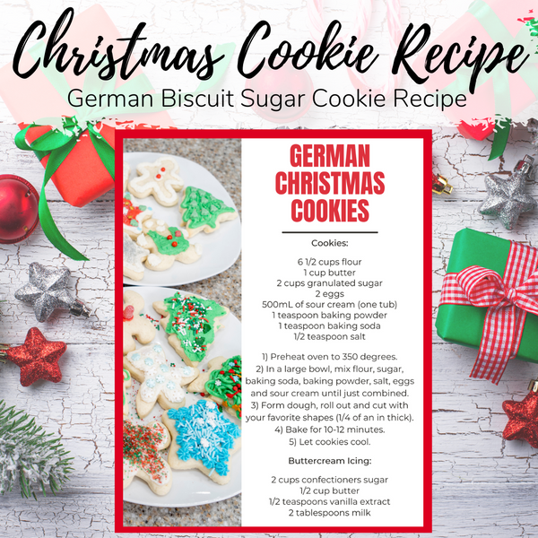 Christmas Sugar Cookie Recipe – Clutterbug