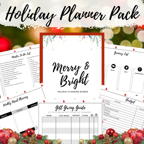 Holiday Planner Pack