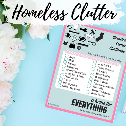 Homeless Clutter Checklist