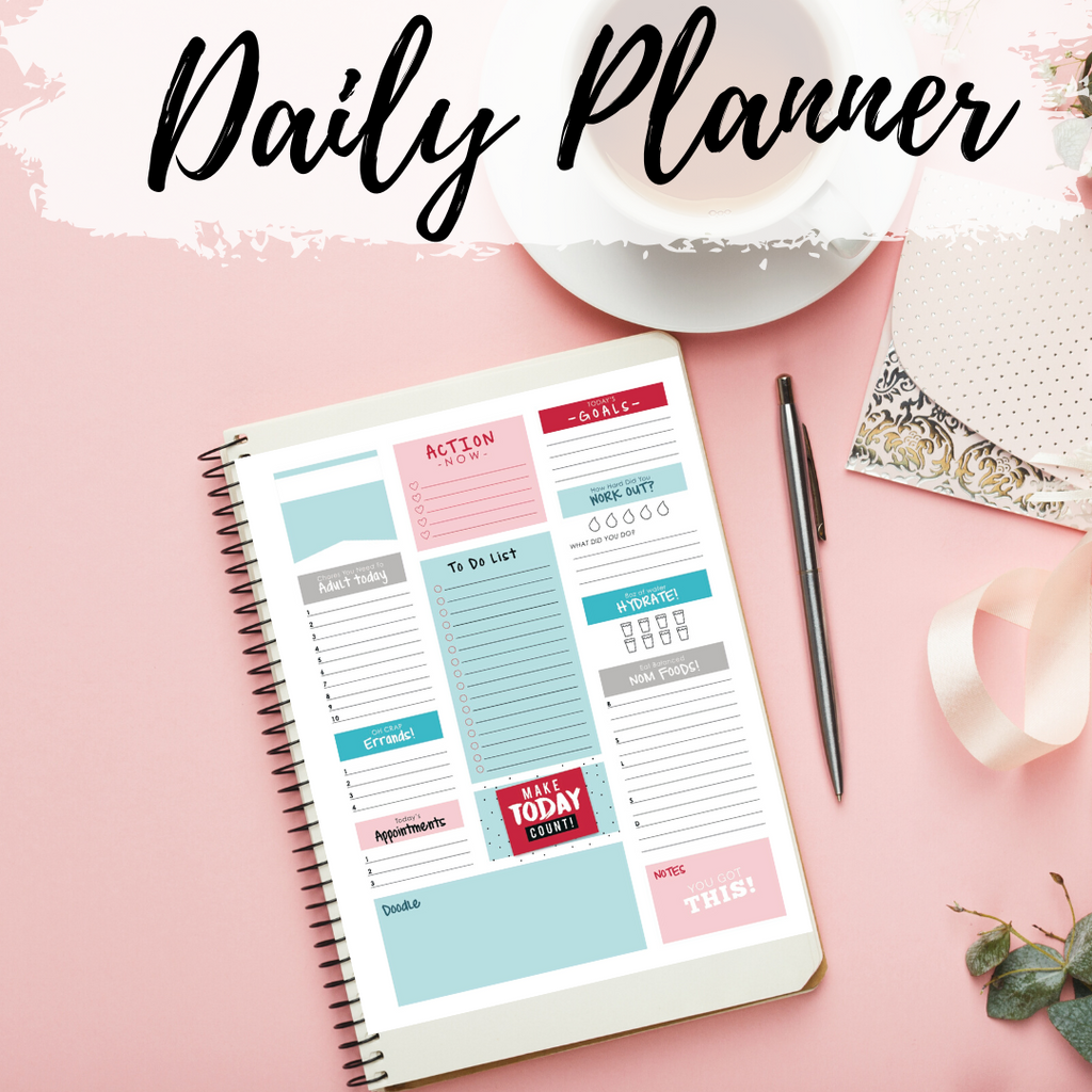 One Page Daily Action Planner