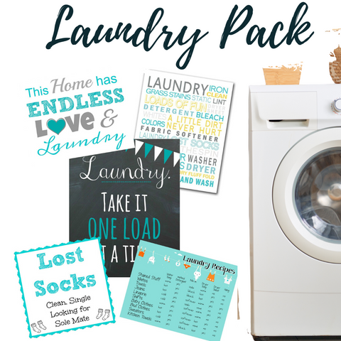 Laundry Printable Pack